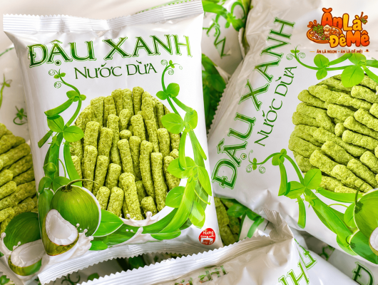 Bim bim đậu xanh nước dừa