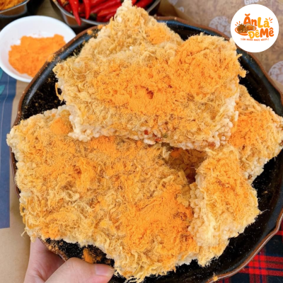 cơm cháy chà bông giòn ngon