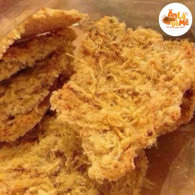 Cơm Cháy Chà Bông Giòn Ngon – Món Ăn Vặt Hot 