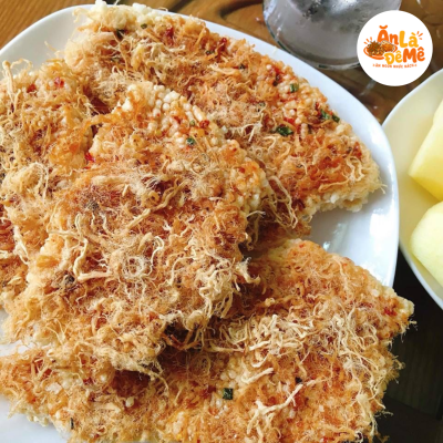 Cơm Cháy Khô Gà Giòn Cay