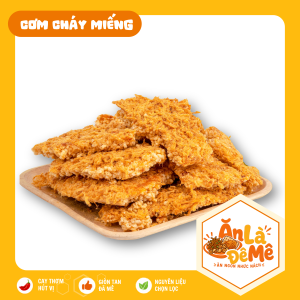 Cơm Cháy Chà Bông Sốt Mắm Hành – Giòn Tan Từng Hạt, Đậm Vị Mắm Nhỉ (Gói 250g/500g)