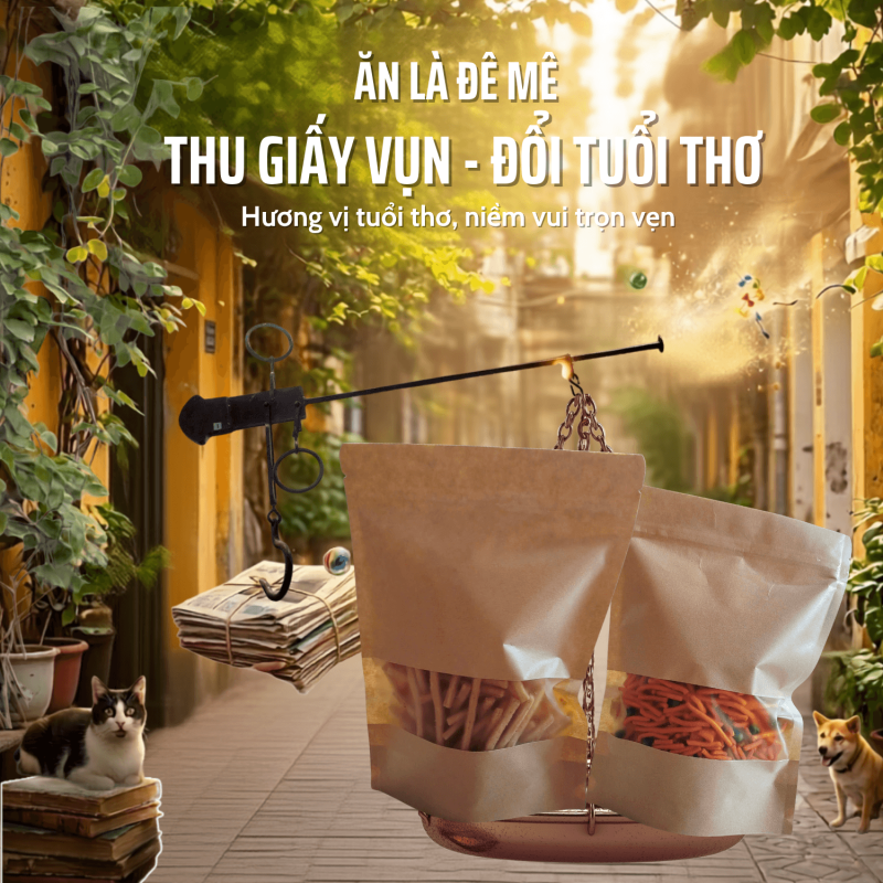Thu Giấy Vụn - Đồi Tuổi Thơ