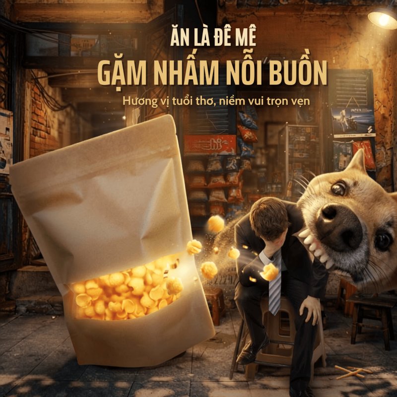 Bim bim xương chó Gặm Nhấm Nỗi Buồn